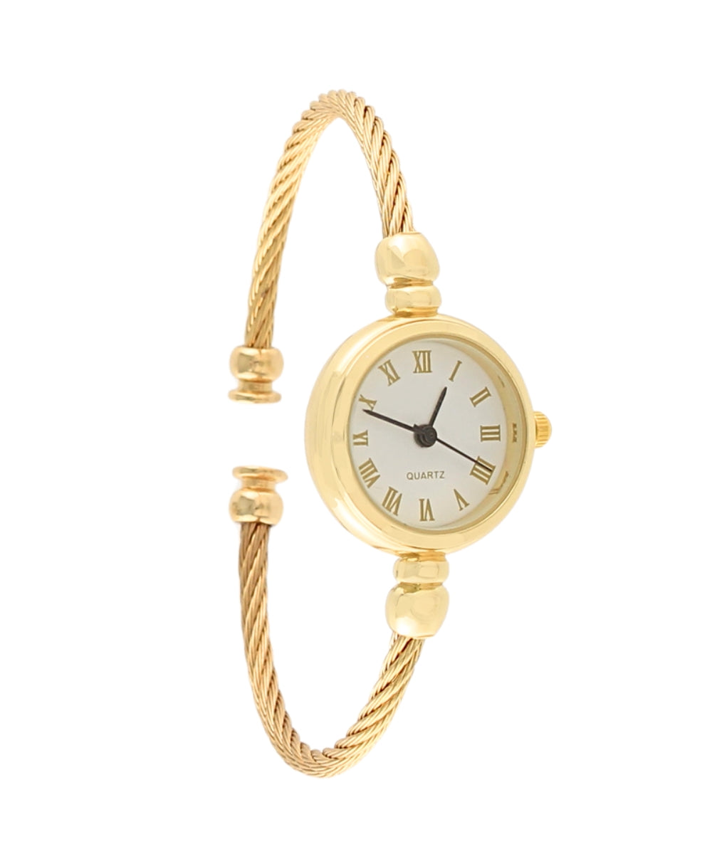 Watch Cable Cuff - Gold