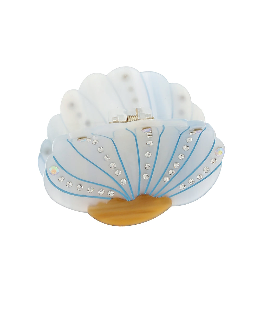 Sea Shell Acrylic Claw Hair Clip