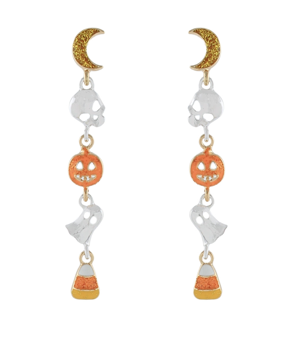 Halloween Theme Earrings - Multi