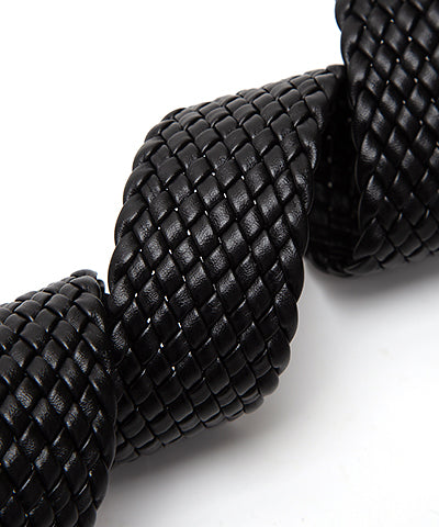 Woven Leather Bag Strap