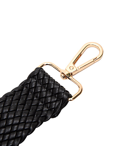 Woven Leather Bag Strap