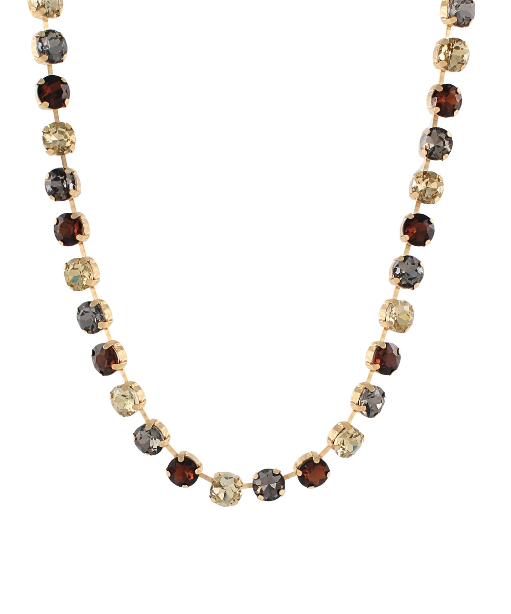 Multi Color Stone Necklace - Mulit